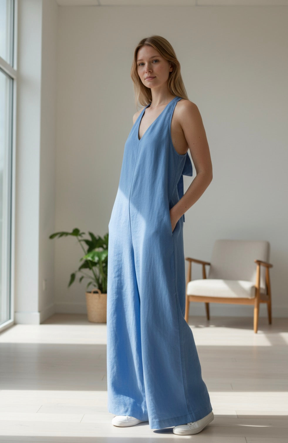 Jumpsuit con amarre